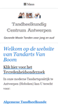 Mobile Screenshot of mijntanden.be